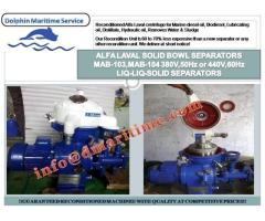 Alfa Laval MAB-103,MAB-104 Biodiesel centrifuge, Lube oil purifier