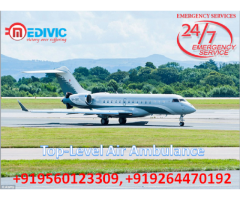 Hire India Best and Fast Air ambulance Services in Raipur by Medivic